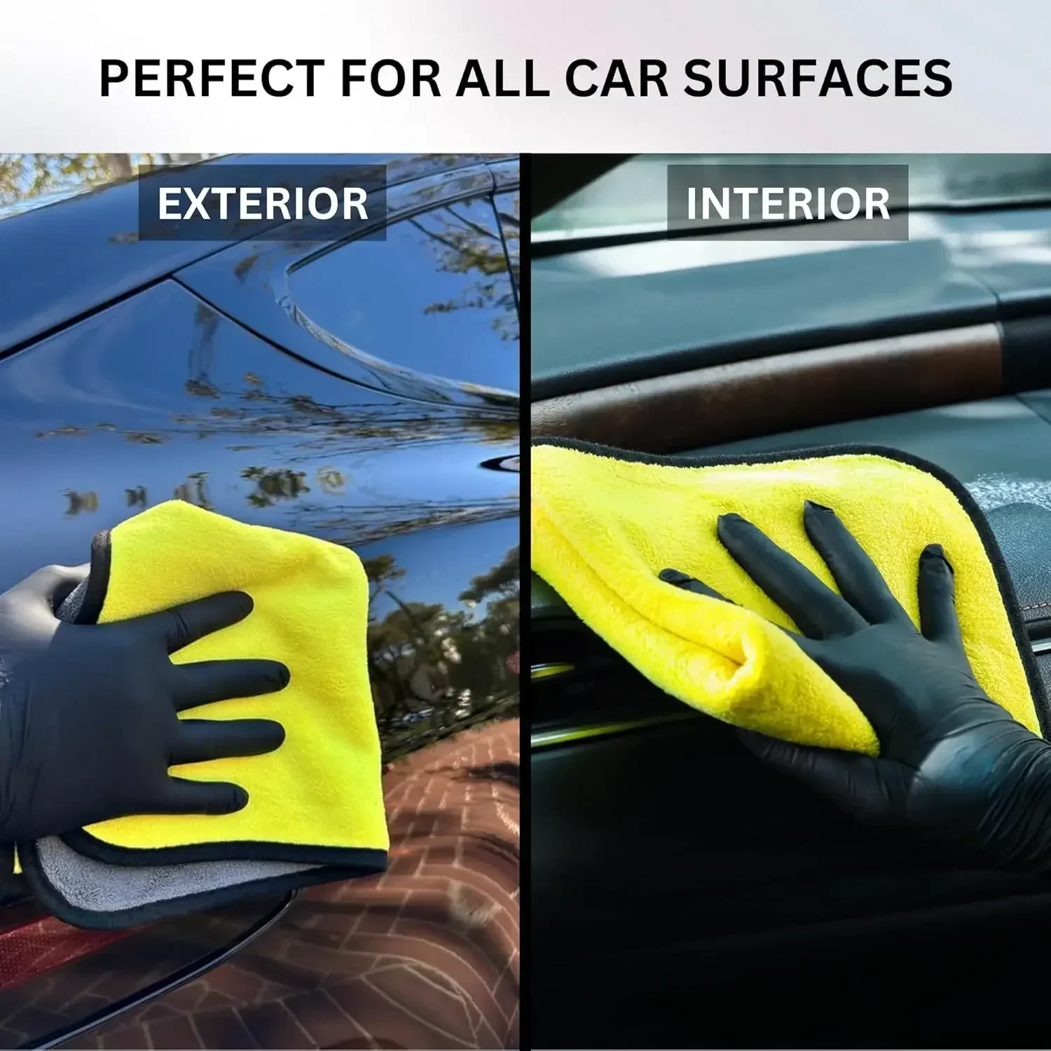 Microfiber Car Drying Towel Super Absorbent - Paño de Microfibra para Lavado de