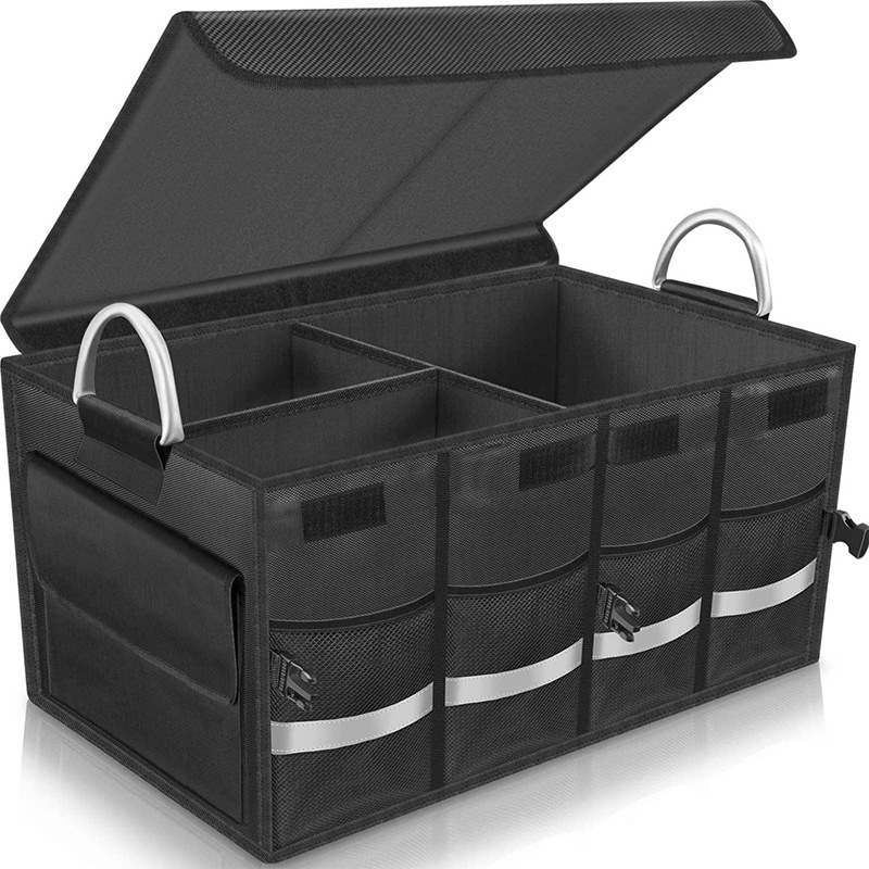 Car Trunk Organizer Foldable Storage Box - Organizador de Maletero para Auto -