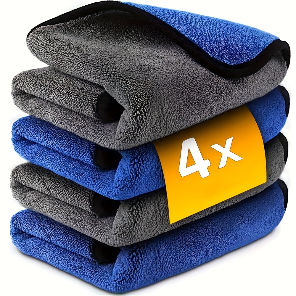 Microfiber Car Drying Towel Super Absorbent - 1-10 piezas de toallas de microfibra