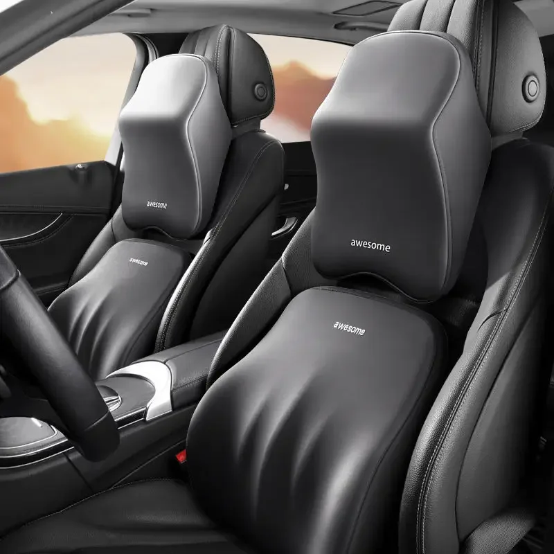 Nuevo soporte Lumbar para la e - Memory Foam Car Neck Pillow Lumbar Support reseña y precio