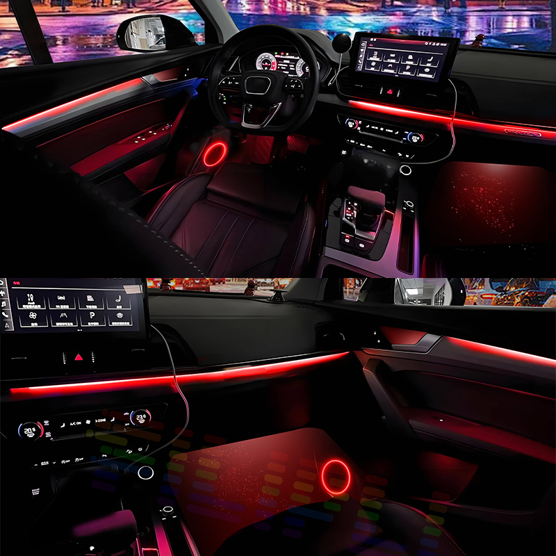 Luces LED Ambientales para Hyu - Led Ambient Interior Car Lights App Control reseña y precio