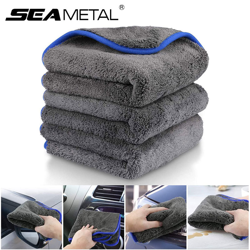 SEAMETAL-Toalla de microfibra  - Microfiber Car Drying Towel Super Absorbent reseña y precio