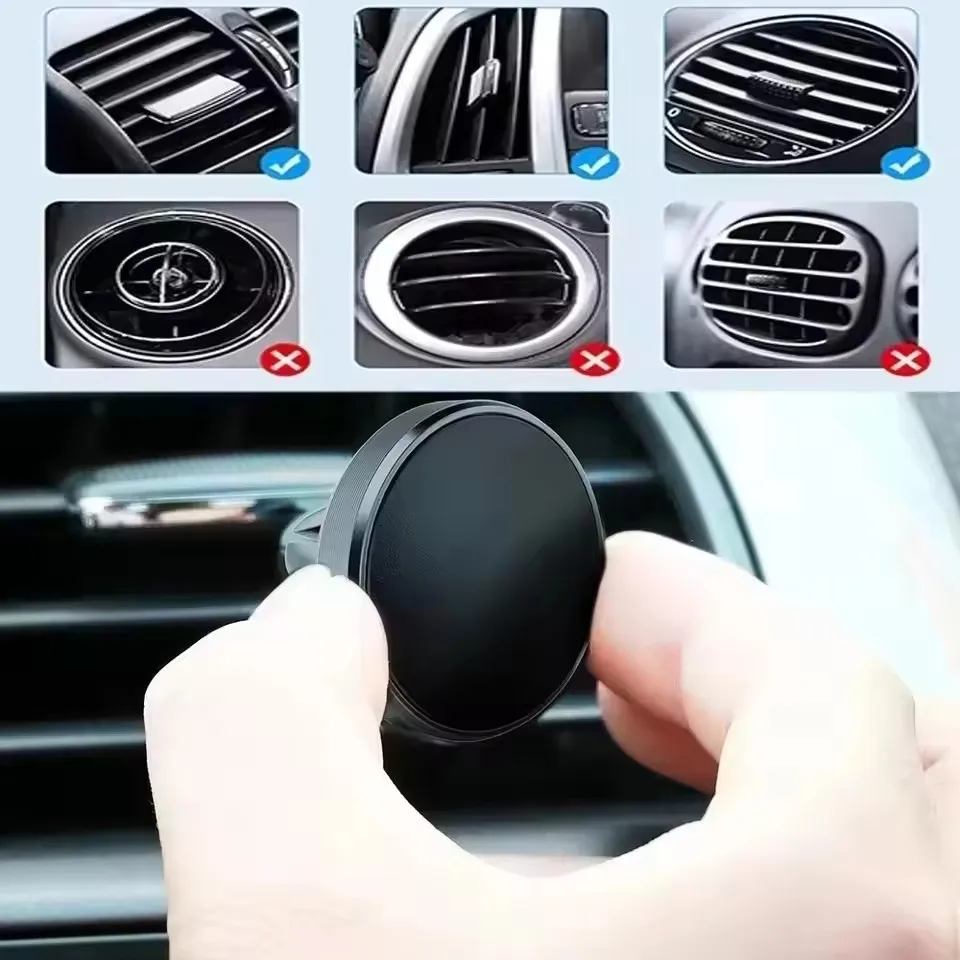 Soporte magnético para teléfon - Magnetic Phone Holder For Car Vent reseña y precio