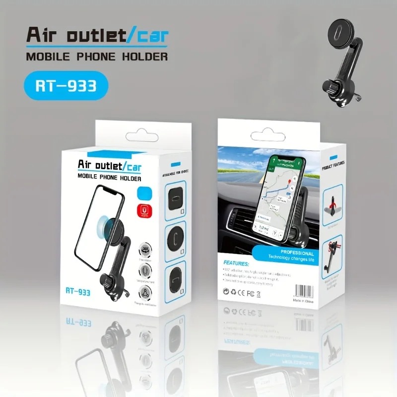 Soporte magnético para teléfon - Magnetic Phone Holder For Car Vent reseña y precio