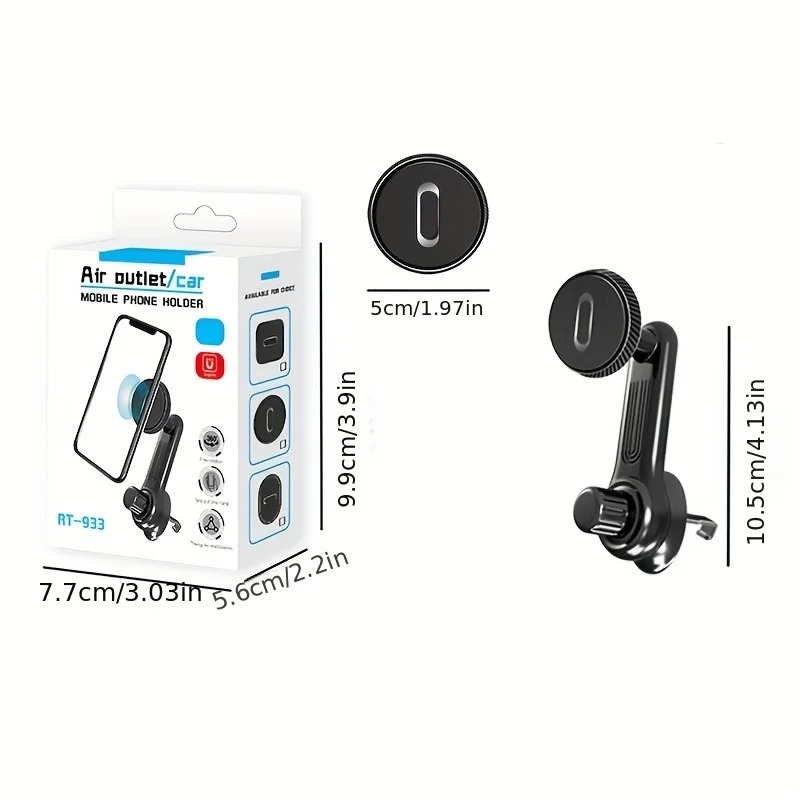 Soporte magnético para teléfon - Magnetic Phone Holder For Car Vent reseña y precio