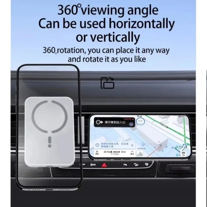 Cargador inalámbrico magnético - Magnetic Phone Holder For Car Vent reseña y precio