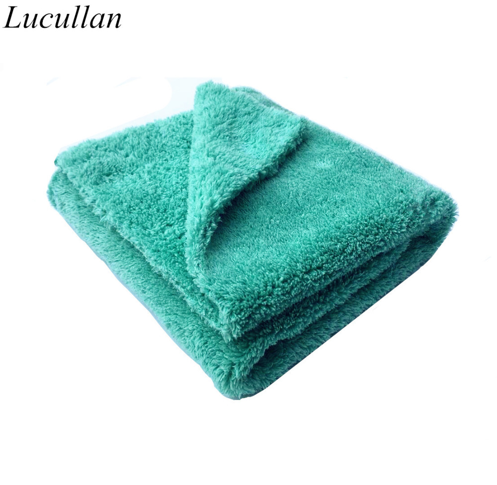 Toalla de microfibra de felpa  - Microfiber Car Drying Towel Super Absorbent reseña y precio