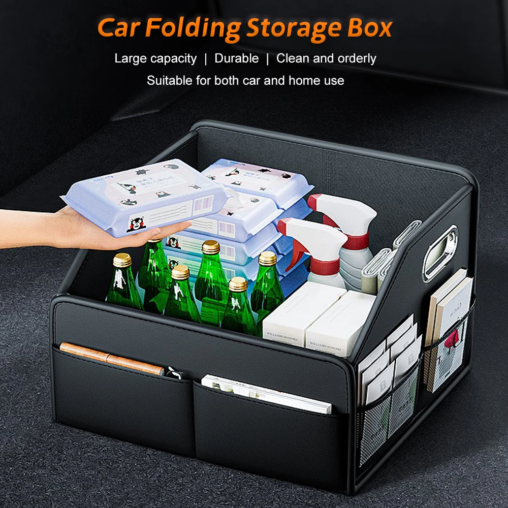 Organizador de Maletero Plegab - Car Trunk Organizer Foldable Storage Box reseña y precio