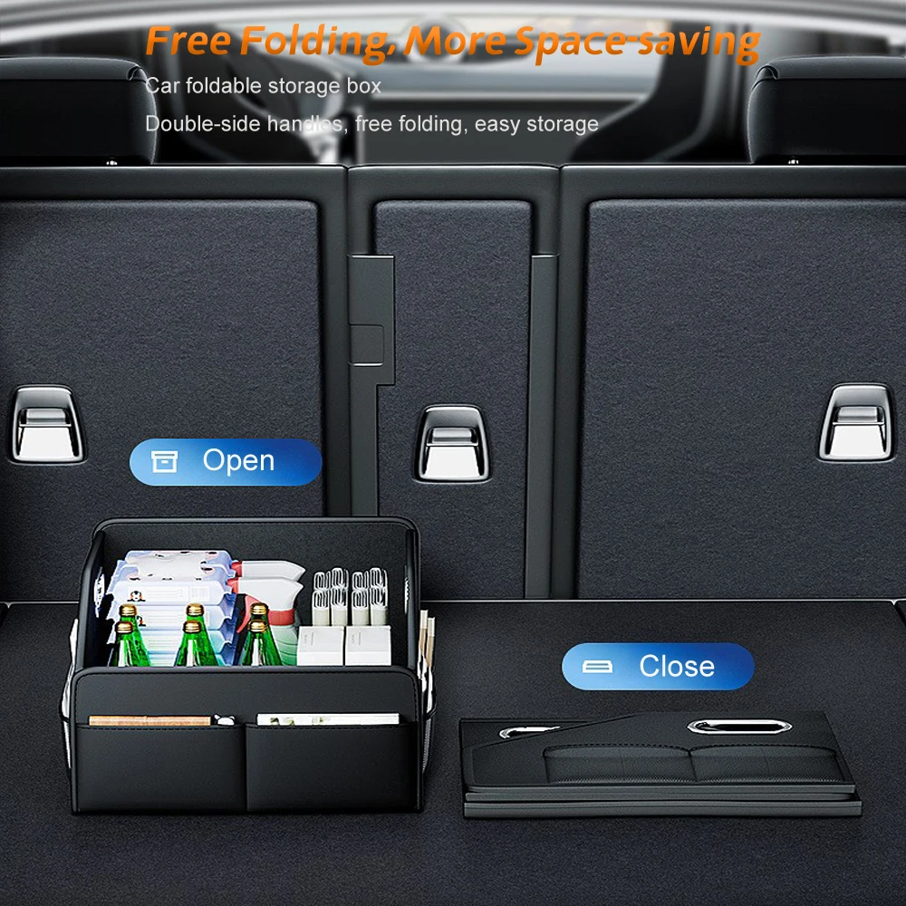 Organizador de Maletero Plegab - Car Trunk Organizer Foldable Storage Box reseña y precio