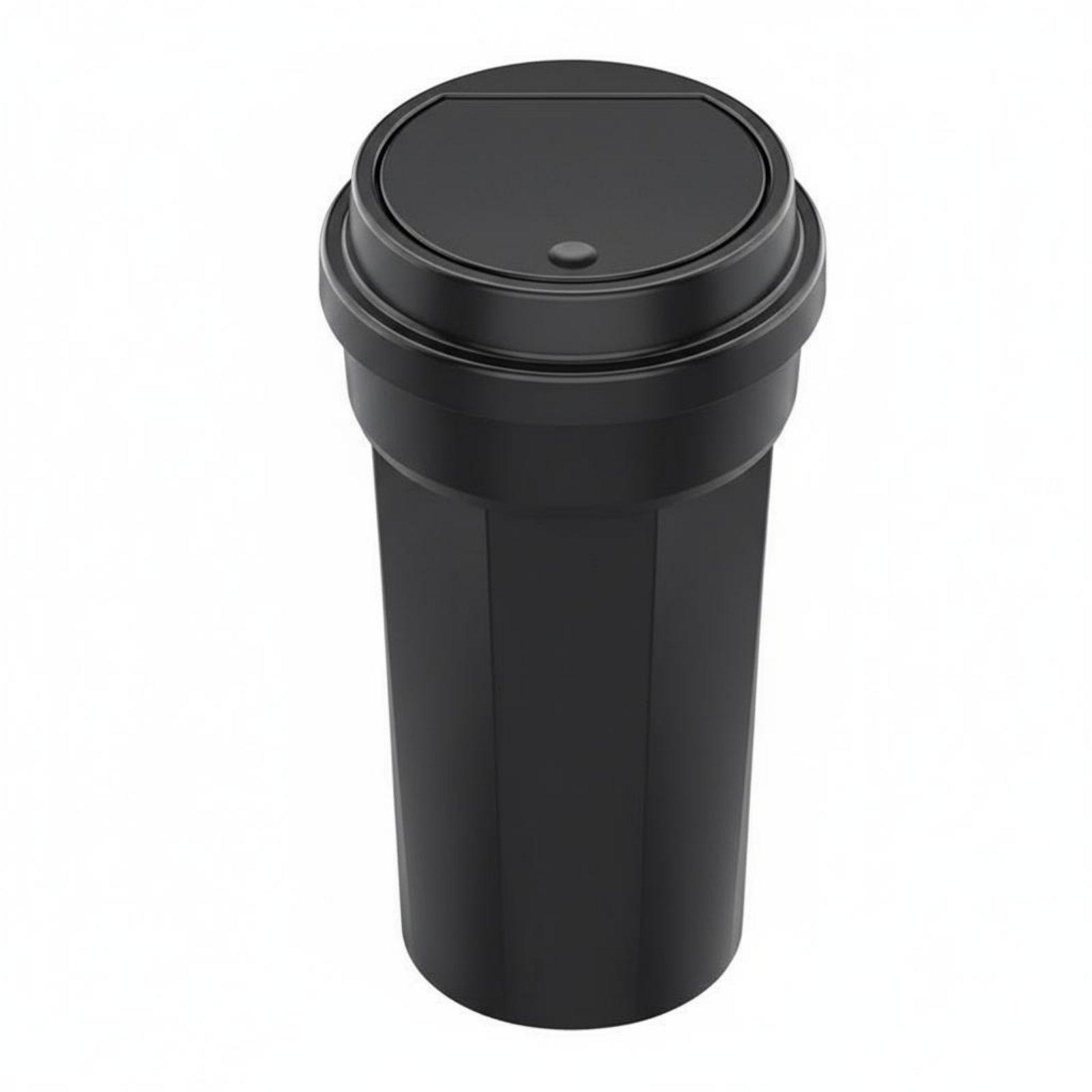 Cubo de basura para coche con  - Waterproof Car Trash Can With Lid reseña y precio