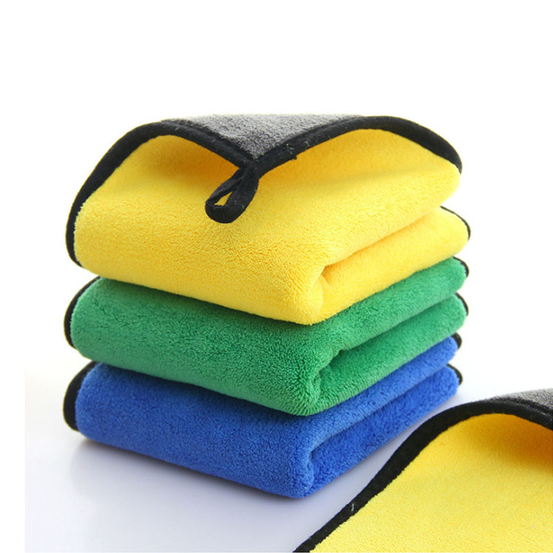 Toalla de limpieza de microfib - Microfiber Car Drying Towel Super Absorbent reseña y precio