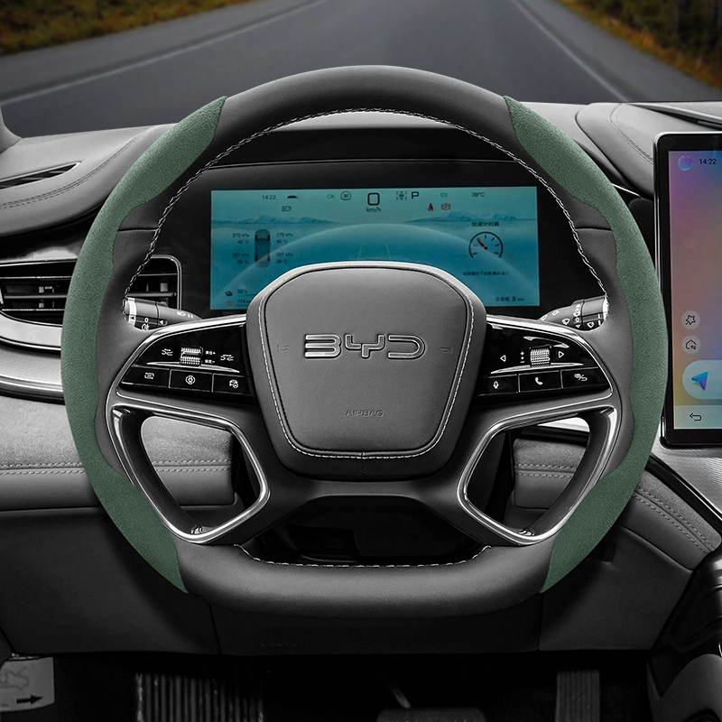 Adecuado para Byd hebilla anti - Car Steering Wheel Cover Anti Slip Breathable reseña y precio