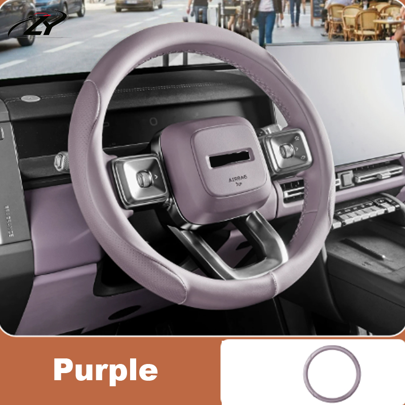 Funda de Volante de PU para Ch - Car Steering Wheel Cover Anti Slip Breathable reseña y precio