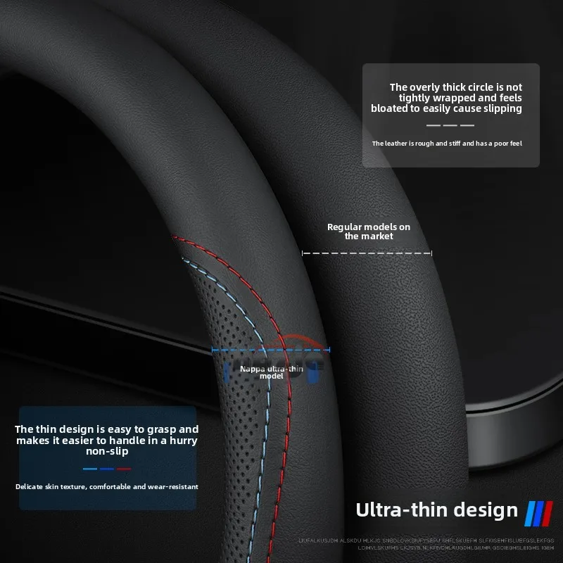 Funda transpirable y antidesli - Car Steering Wheel Cover Anti Slip Breathable reseña y precio