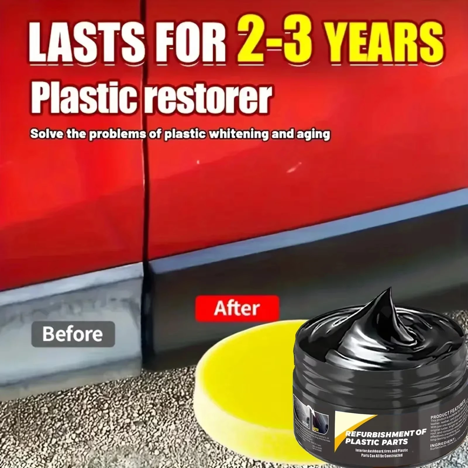 Pasta reparadora de arañazos d - Car Scratch Repair Polishing Wax Paste reseña y precio
